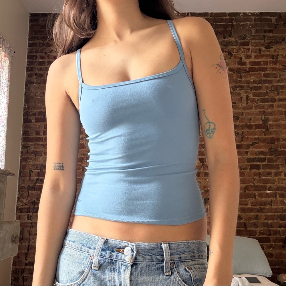 TNA baby blue camisole tank top - Picture 3 of 5